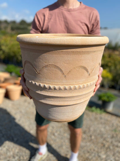Κρητική κεραμική γλάστρα Ceramart Εξάρα (Ceramic pot)