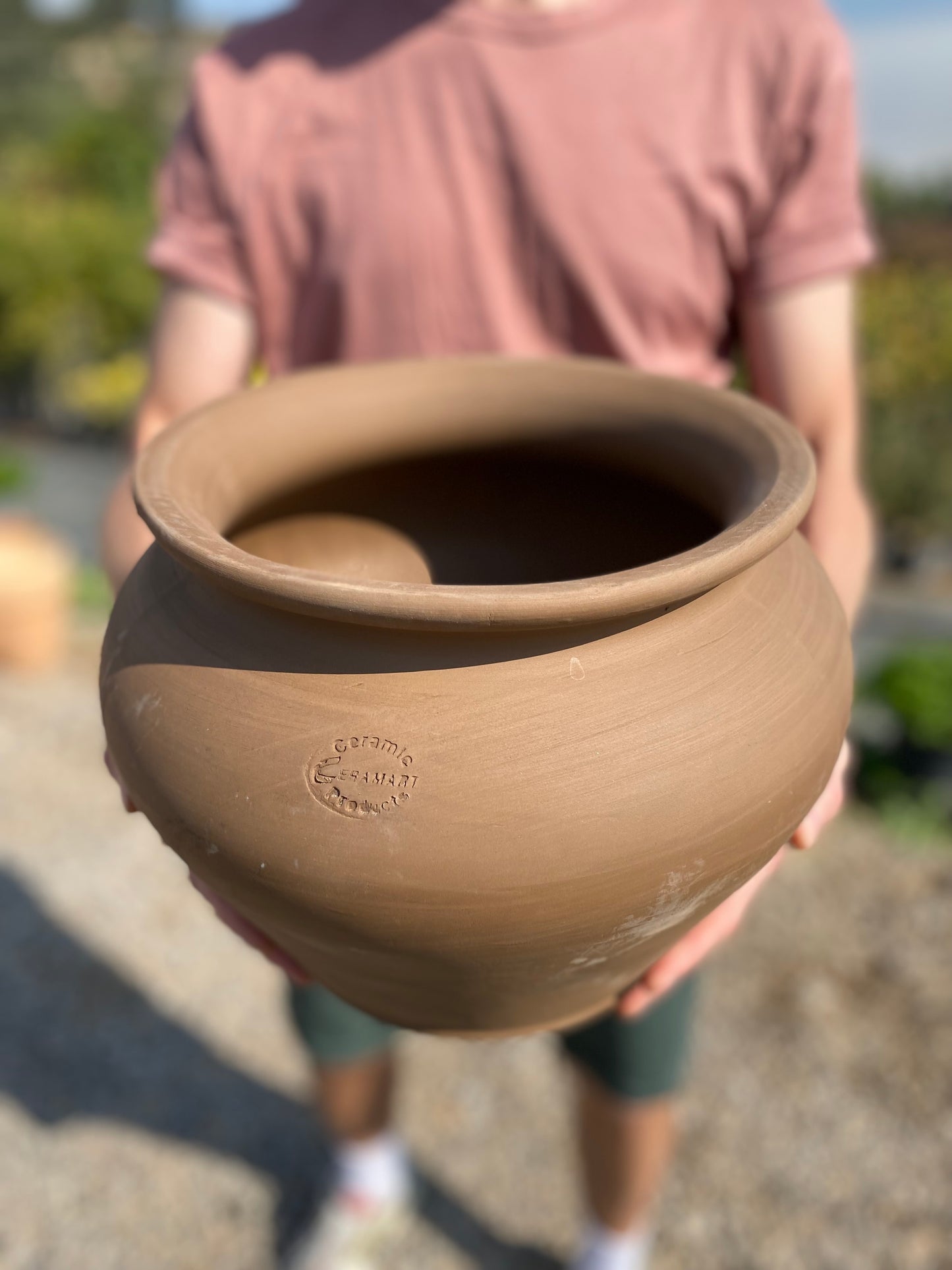 Κεραμική γλάστρα Ceramart Ζάρα (Ceramic pot Zara)