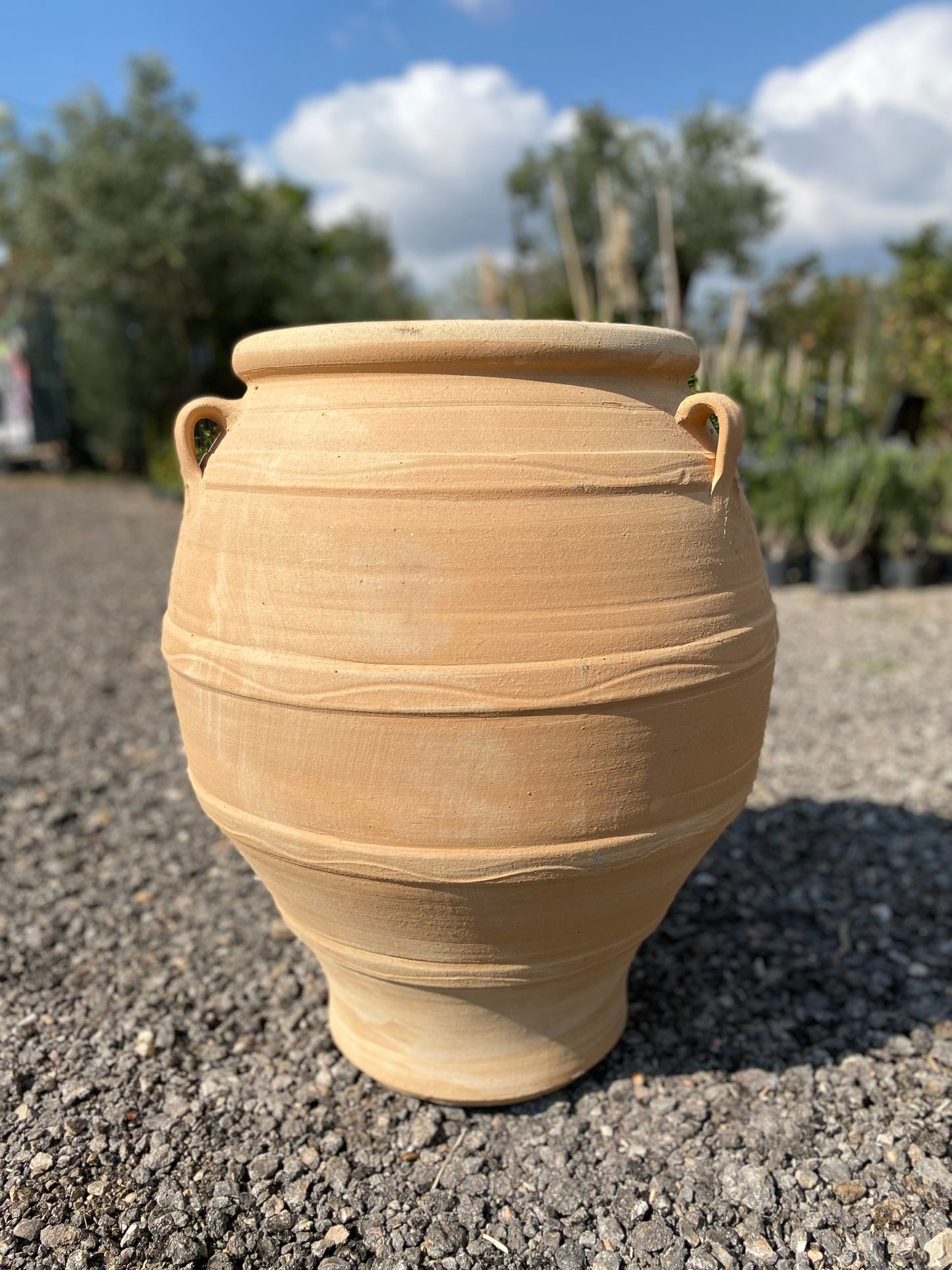 Κρητικό κεραμικό πιθάρι Ceramart Μπάλα (Ceramic pot Ball)