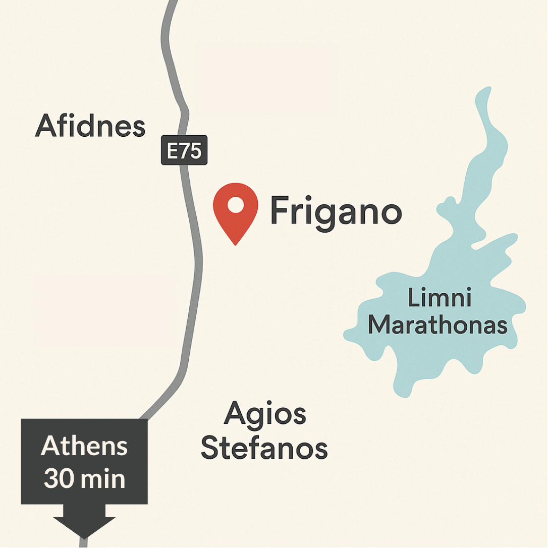 Frigano map